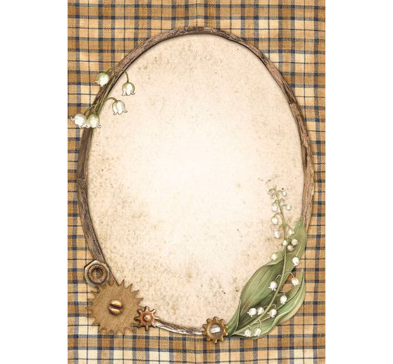 Soies de paille à motifs Backgrounds « Hidden Grove »