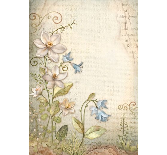 Soies de paille à motifs Backgrounds « Hidden Grove »