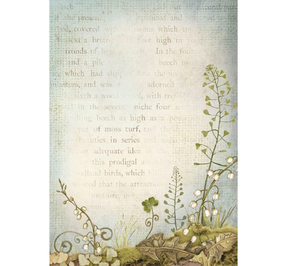 Soies de paille à motifs Backgrounds « Hidden Grove »