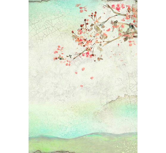 Soie de paille à motifs Backgrounds « House of Roses »