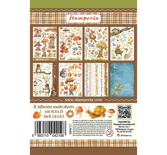 Washi Pad "Hidden Grove"