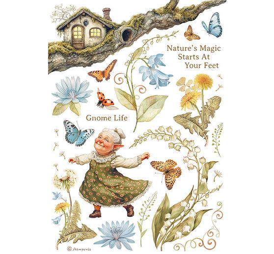 Washi Pad "Hidden Grove"