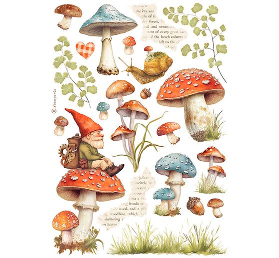 Washi Pad "Hidden Grove"