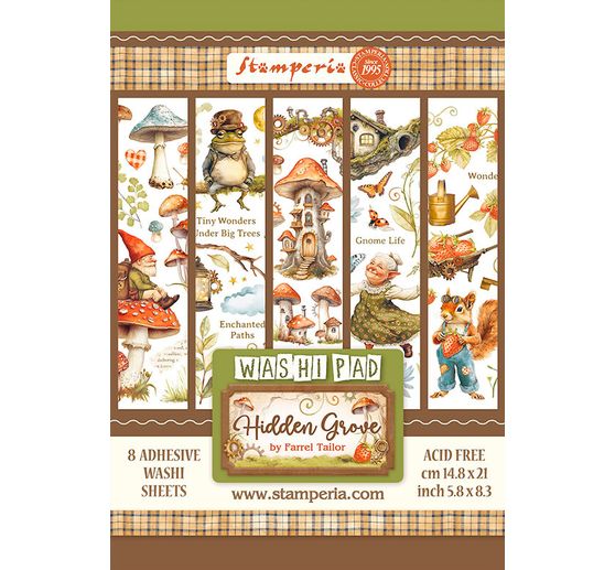 Washi Pad "Hidden Grove"
