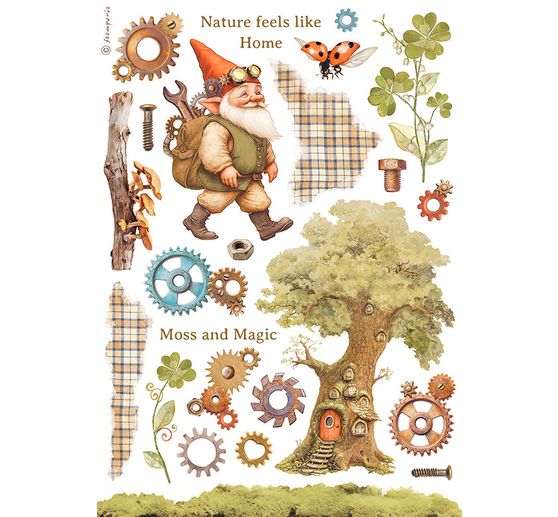 Washi Pad "Hidden Grove"