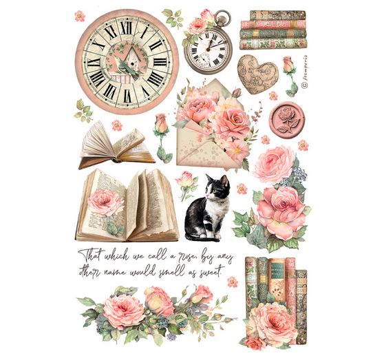 Washi Pad "House of Roses"