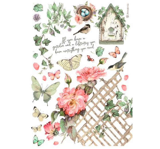 Washi Pad "House of Roses"