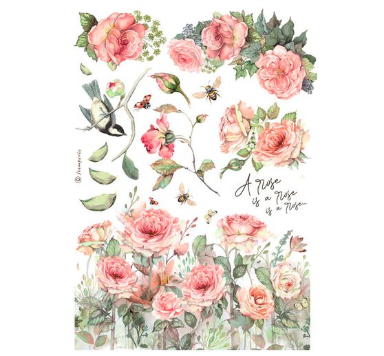 Washi Pad "House of Roses"