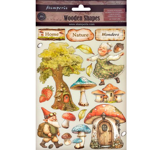 Lasercut motifs "Hidden Grove"
