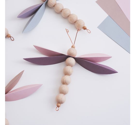 Perles en bois percées VBS « Ø 15 mm »