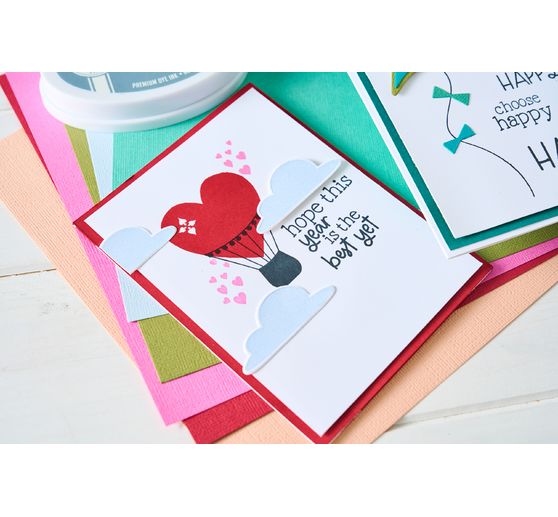 Sizzix Framelits Punching template "Up and Away by Catherine Pooler"
