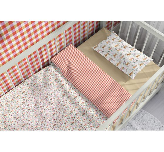 Cotton fabric "Tiny Garden-Flowers"