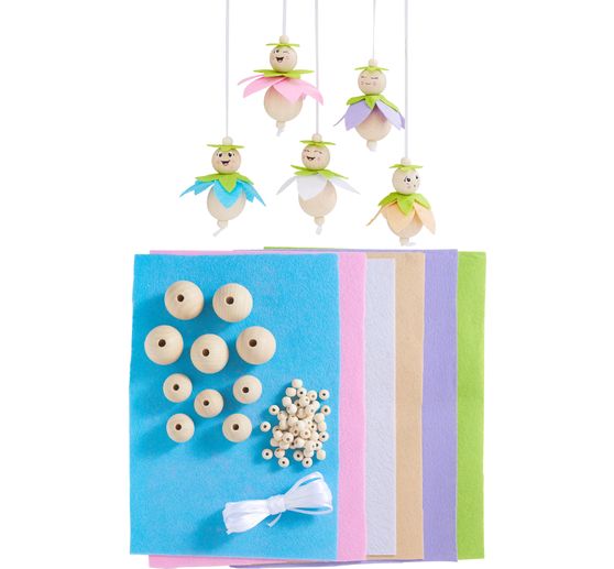 Kit créatif VBS « Fées des fleurs »