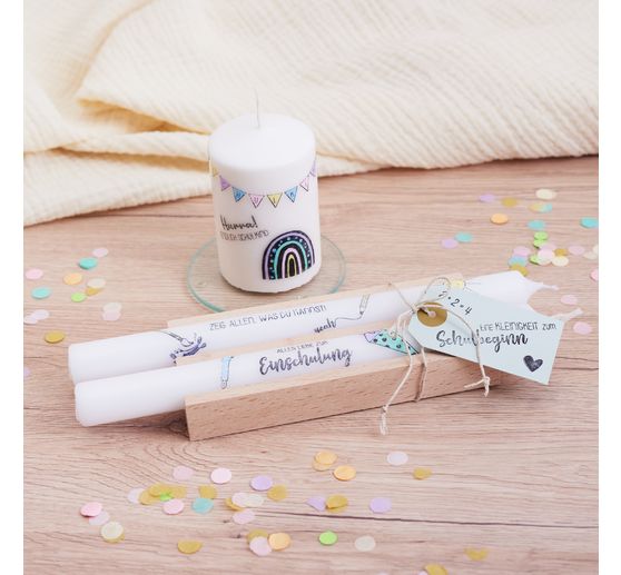 Set d'étiquettes cadeaux VBS « Pastel »