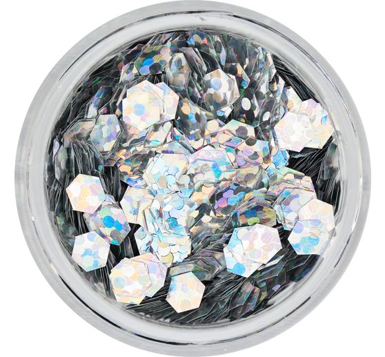 Gold silver particle mix, 9 jars
