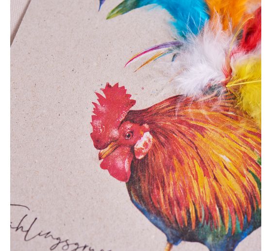 Serviettes « Coq & poussin »