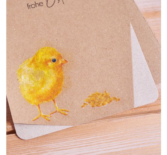 Serviettes « Coq & poussin »