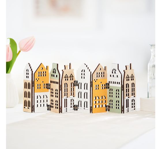 Silhouette en bois VBS « Skyline »