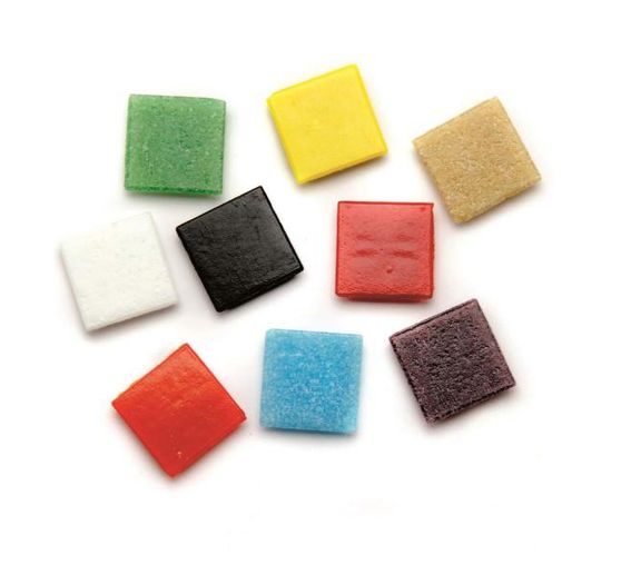 Glass-Mosaic stones "Multicolor"