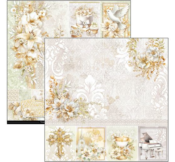 Papier de scrapbooking "Blessing Day"