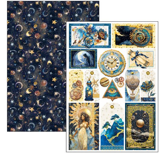 Assortiments de papiers "Celestial"