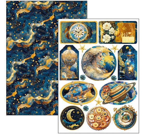 Assortiments de papiers "Celestial"