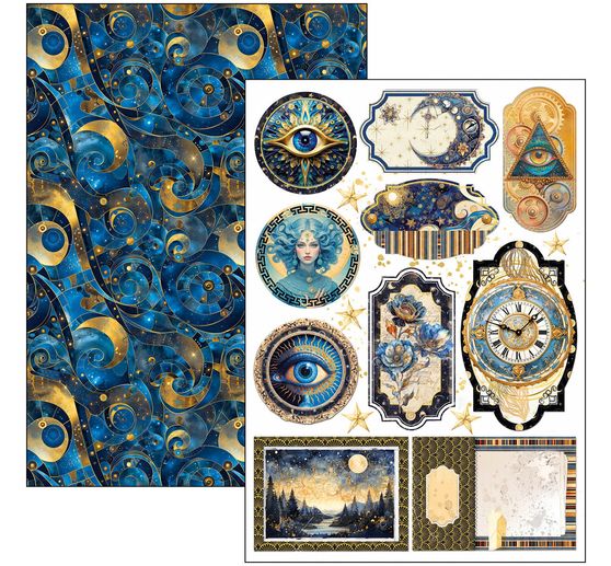 Assortiments de papiers "Celestial"