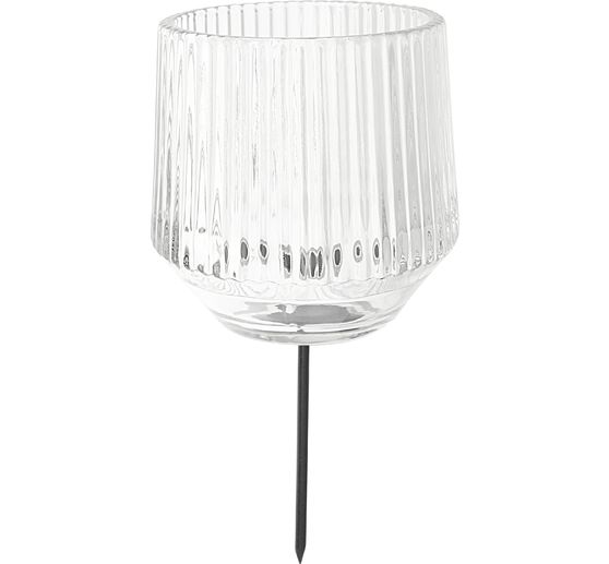 Glass candle holder for plugs, 4 pcs.