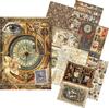 Assortiment de soies de paille à motifs « Cabinet of Curiosities », set de 8