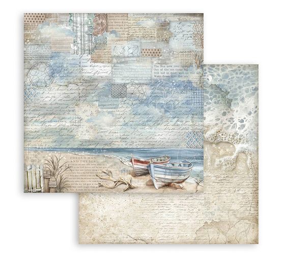 Bloc de scrapbooking "Silent Sea Backgrounds"