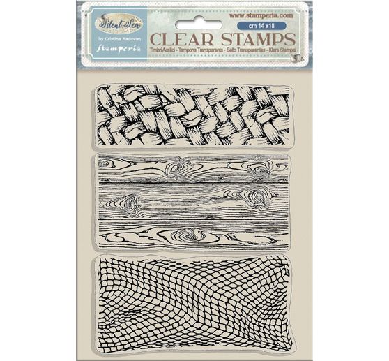 Tampons Clear Stamps "Silent Sea - Textures"