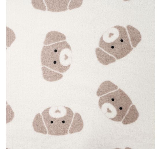 Tissu polaire double au mètre « Cute Dog »