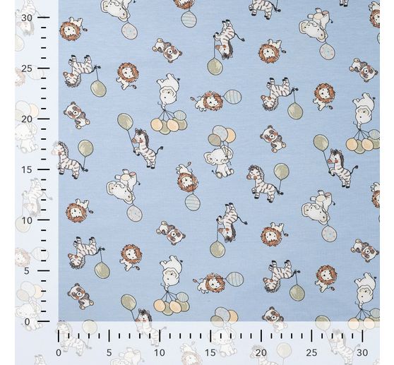 Jersey fabric "Party animals"