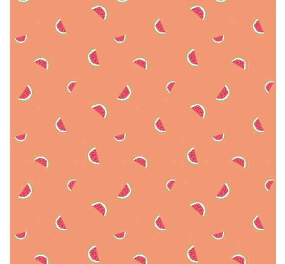 Jersey fabric Neon "Melon"