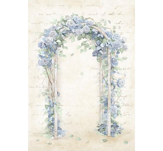 Soie de paille à motifs Backgrounds "Timeless", DIN A6, set de 8 pièces