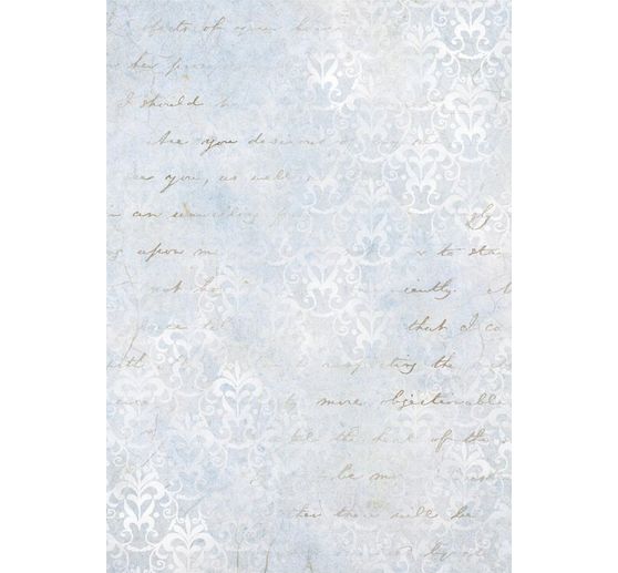 Soie de paille à motifs Backgrounds "Timeless", DIN A6, set de 8 pièces