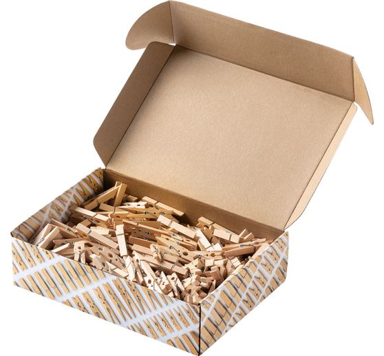 Pinces à linge en bois Jumbo Pack « Naturel »