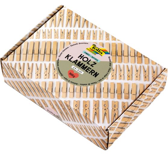 Pinces à linge en bois Jumbo Pack « Naturel »