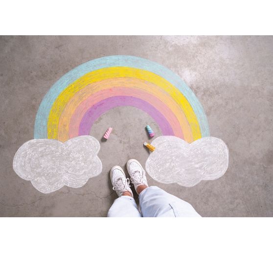 Craie de trottoir « Licorne »