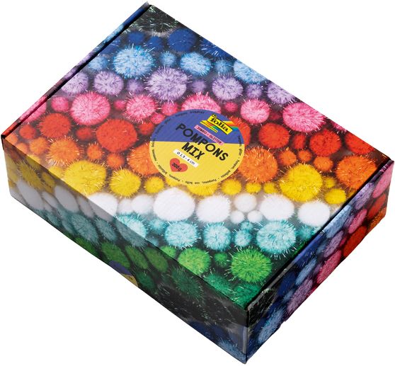 Pompons Mix Jumbo Pack « Glitter »