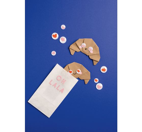 Yeux mobiles « Hearts », 20 mm, autocollants