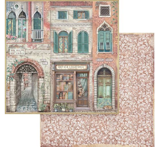 Bloc de papier scrapbooking « Venice »