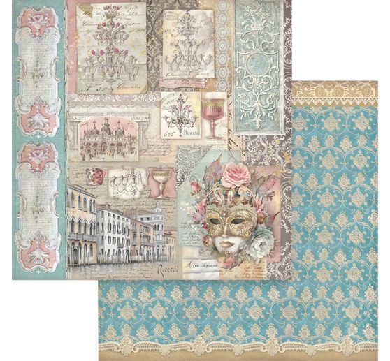 Bloc de papier scrapbooking « Venice »