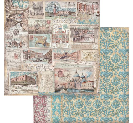 Bloc de papier scrapbooking « Venice »