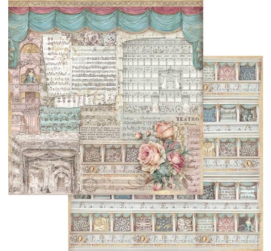 Bloc de papier scrapbooking « Venice »