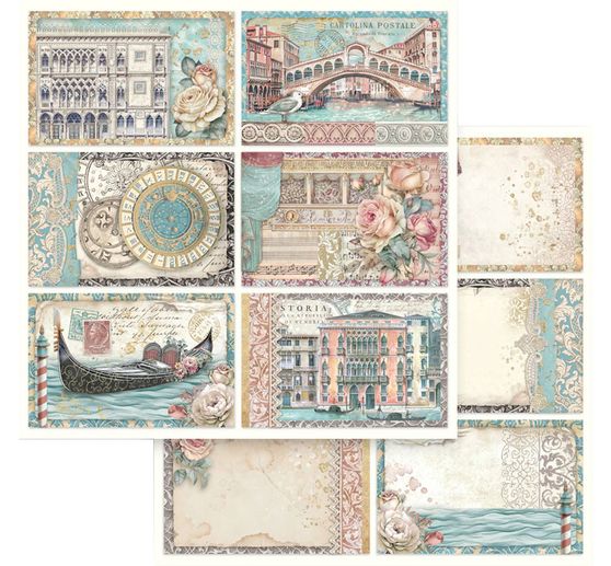 Bloc de papier scrapbooking « Venice »