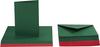 Cartes doubles et enveloppes VBS « Classic Christmas », A6, 50 pc.