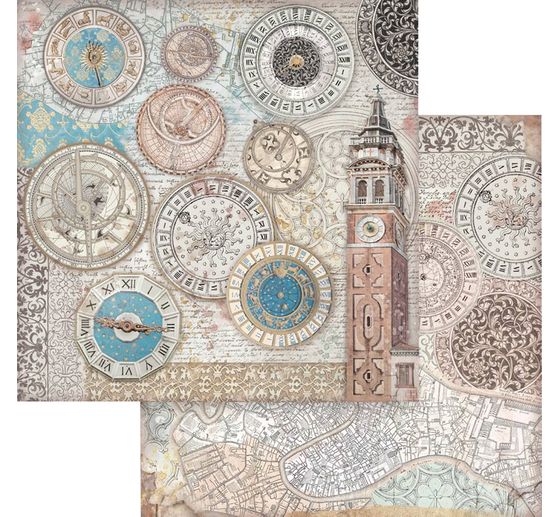 Bloc de papier scrapbooking « Venice »