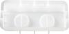 Silicone casting mould "2-tealight holder with slot"