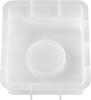 Moule en silicone « Bougeoir simple avec rainure »